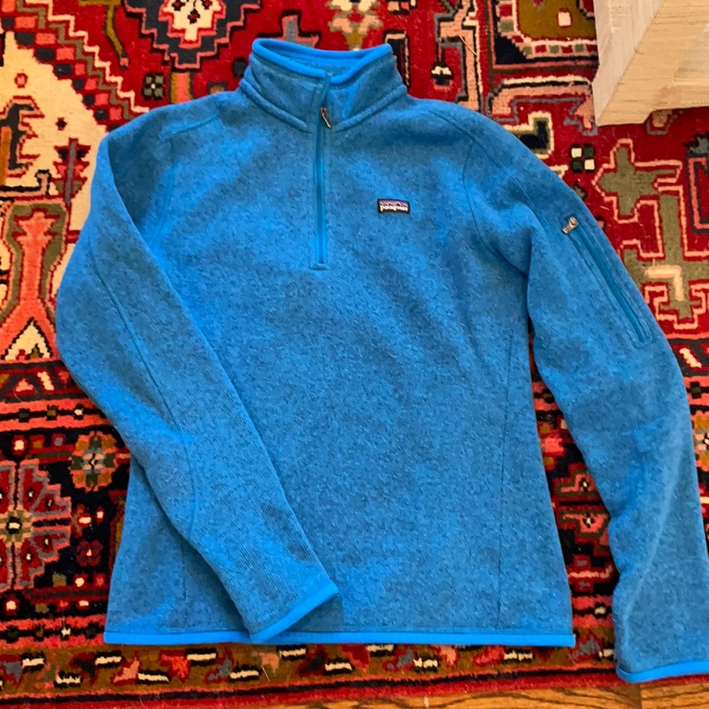 Patagonia, better sweater 1/4 zip, size small